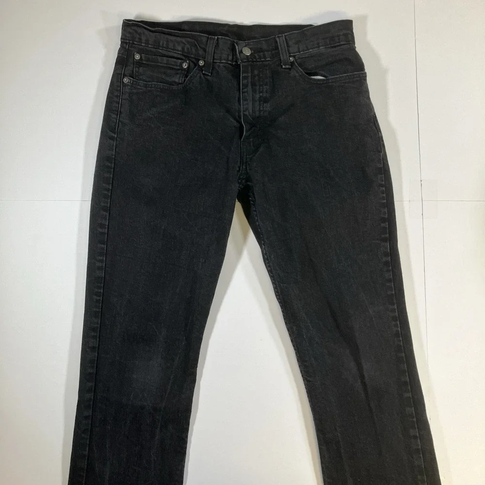 Levi's 511 Jeans Mens 34x30 Black Slim Fit Stretch Denim Pants